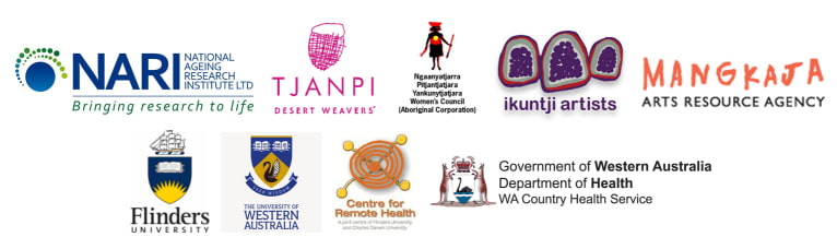 Art Centres Supporting our elders partner logos