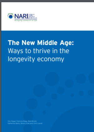 Cover image of The new middle age